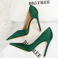 BIGTREE Scarpe Designer Nuove donne Décolleté Punta a punta Tacchi alti Scarpe da donna Tacchi moda Décolleté Scarpe da festa sexy Taglie forti 43