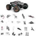 Serie XLH 9125 Parti Servo Set Ingranaggi metallici Cambio Ammortizzatore Anteriore CVD Albero motore universale Braccio sospensione anteriore inferiore
