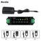 Herdio Amplificatori di potenza domestici a 4 vie Audio Mini amplificatore Bluetooth e Aux per