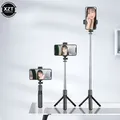 Treppiede monopiede selfie stick wireless estensibile Bastone selfie compatibile Bluetooth per Huawei Xiaomi iPhone Gopro Azione sportiva