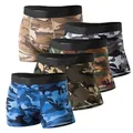 Brand Camouflage Sexy Underwear Men Military Mens Cotton Boxer mutandine XXXL grigio Boxer Shorts