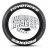 Adesivi per lettere per pneumatici per Auto per toyotyres PROXES Siamese Styling Lettering Wheel