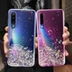 Bling Star Glitter Custodia trasparente Redmi 8 8A 9 9A 9C Nota 9T 10S 9S 8T 8 7 10 Pro Cover per Xiaomi Mi A2 A3 9 Lite 10 9T