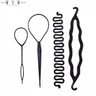 4 pz/set Magic Hair Braiding Twist bigodino Styling Set Hairpin Holding Hair Braiders Pull Hair