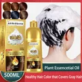 Shampoo colorante per capelli da 500ml per donna biologico 5 minuti Shampoo colorante per capelli