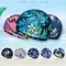 Cuffia da nuoto stampata con figura di moda, tessuto a rete, traspirante, uomo, donna, asciugatura rapida, cappello da bagno, accessori per piscina da spiaggia