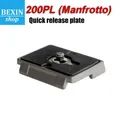 Manfrotto piastra a sgancio rapido con adattatore speciale (200PL) per Manfrotto 323 460MG,468RC,486RC2 dslr testa a sfera per treppiede