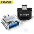 Adattatore Micro USB Essager OTG per Samsung Xiaomi Huawei Android Micro USB maschio a USB 2.0