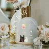 1pc Gold Mirror Wedding Bar Sign cocktail con firma di nozze bevande con firma per animali