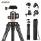 Treppiedi Andoer Q160SA Treppiede per fotocamera con treppiede panoramico a sfera per fotocamere