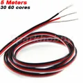 5 metri 30 core 60 core Rosso Bianco Nero servo cavo di prolunga cavo servo filo esteso per accessori modello JR Futaba RC