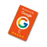 Scheda di recensione Google senza contatto schede NFC Tap to Pop-Up Link aumenta le tue recensioni