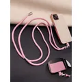 Cordino per collana con cordino a tracolla Cordino universale per cellulare Custodia per telefono con regolazione lunga con cordino anti-smarrimento di sicurezza con clip