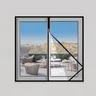 Schermo resistente alle zanzare rete per finestre zanzariera per finestre autoadesiva finestra