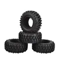 4 pezzi 1/10 scala 1.9 "pneumatici cingolati 96mm/108MM con inserto per 1/10 RC Crawler Axial SCX10