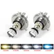 2 pezzi auto H4 H7 faro super luminoso H8 H9 H11 9005 9006 H1 H3 lampada a led faro lampadina auto 12V blu ghiaccio 8000K led fendinebbia