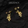 Geezvac 925 Sterling Silver 5A zirconi stelle orecchini pendenti per le donne Design originale Chic