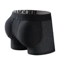 JOCKMAIL intimo uomo Boxer Mesh intimo imbottito da uomo con imbottiture per l'anca Boxer da uomo