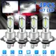 4 PZ H7 Lampadine per fari a LED Fascio alto e basso 6000K Luci super bianche Fendinebbia per auto