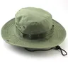 Camouflage Tactical Cap militare Boonie Bucket Hat Army Caps Camo Men Outdoor Sports Sun Bucket Cap