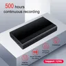 Registratore Audio 500 ore registratore vocale registratore professionale digitale ad attivazione