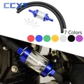 Moto CNC 8 millimetri Tubo Del Carburante di Vetro Gas Carburante Benzina Filtro Olio Per ATV Honda Yamaha Kawasaki Suzuki KTM EXC EXCF Ecc Universale