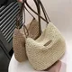 Borsa a tracolla in paglia estiva 2024 borsa da donna in tessuto per vacanze al mare borsa Casual borsa a tracolla da donna borsa a tracolla borsa a tracolla