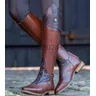 2023 nuove scarpe da donna in pelle medievale stivaletti di età media scarpe da stivale