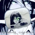 Attacco su Titano Custodia per auricolari per Airpods 4 2 3 Pro 1 2 Custodia morbida per cuffie Bluetooth Wirless Cartoon Anime AirPods Case