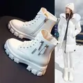 Nuova versione coreana da donna più velluto autunno e inverno scarpe in cotone taglie forti stivali