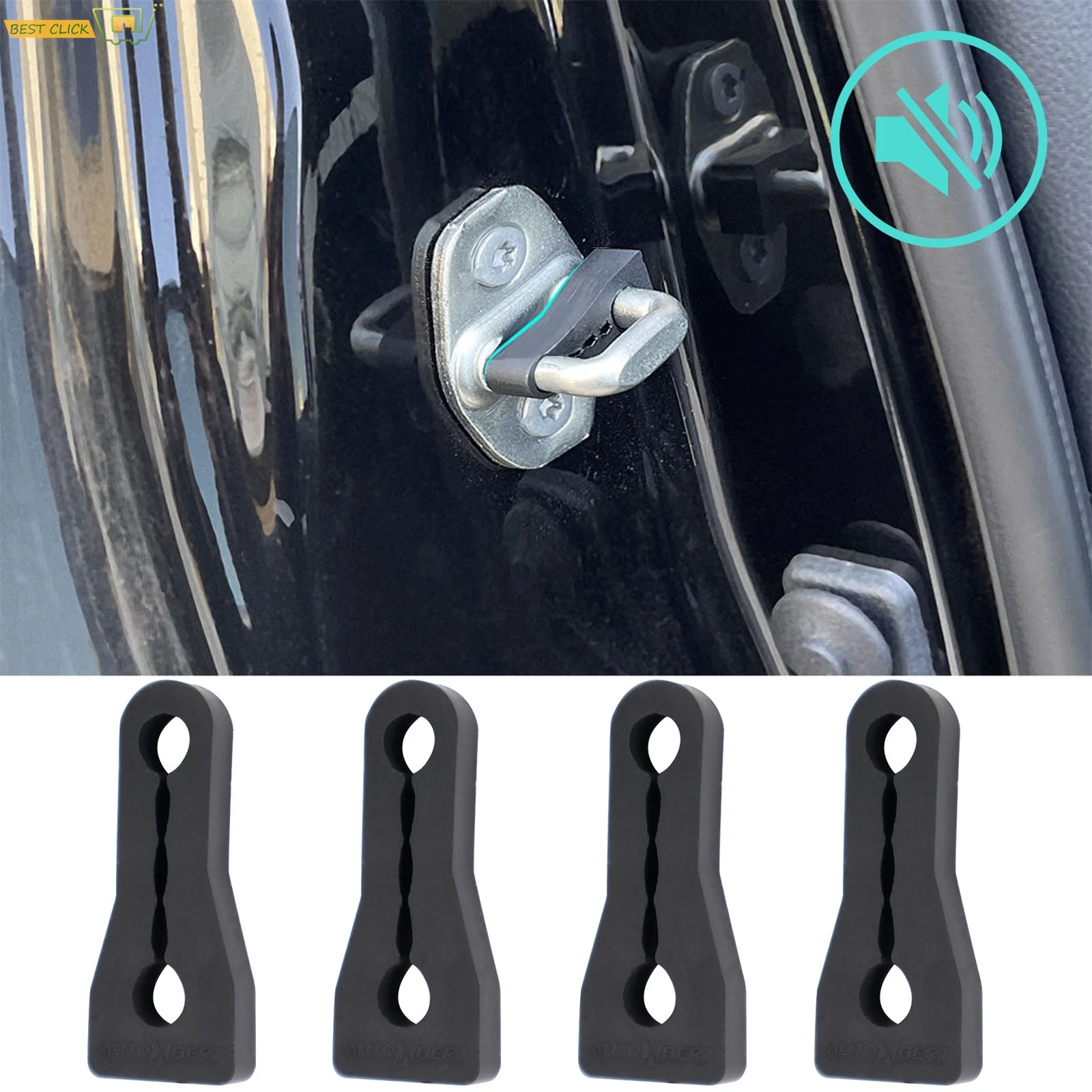 Auto Porta Blocco Suono Deadener Ammortizzatore Buffer Per Hyundai Verna Elantra GT Accent i20 i30 Tattling Screaks Sordo Insonorizzazione tenuta