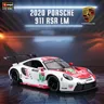 Bburago 1:24 modello di auto in lega Porsche 911 RSR LM 2020 Weissach veicolo da corsa in lega
