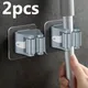 Portaoggetti per bagno Porta scopa Organizzatore per scopa a parete Gancio per scopa Clip per scopa Appeso a parete Porta scopa Ganci autoadesivi