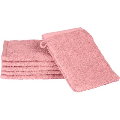 Waschhandschuh ROSS "Premium", rosa (altrosa), B:16cm L:22cm, Frottier, Handtücher (Packung), 100% Baumwolle Image