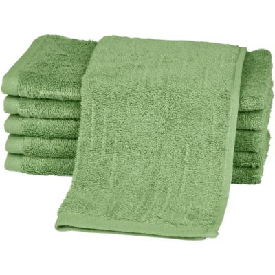 Gästehandtuch ROSS "Premium", grün (schilf), B:30cm L:50cm, Frottier, Obermaterial: 100% Baumwolle, Handtücher (Packung), 100% Baumwolle Image