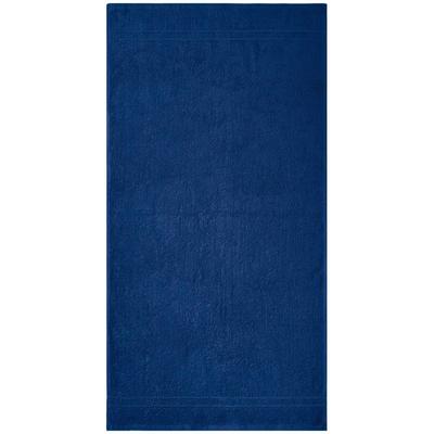 Badetuch DYCKHOFF "Kristall", blau (marine), B:100cm L:150cm, Frottier, Obermaterial: 100% Baumwolle, Handtücher (Packung), mit Bordüren Image