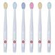 TELLO 4920 Adult Soft Swiss Toothbrush for Gentle Cleaning, 6-Pack