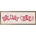 The Holiday Aisle® Pink Holiday Cheer Snowflakes White Wood in Brown/White | 24 H x 8 W x 1.5 D in | Wayfair 0C91CFD1C88345F4BBD002E89144C75C