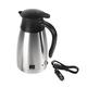 PUSOKEI Car Electric Kettle, 12V/24V 1000ml Portable Stainless Steel Travel Car Cigarette Lighter Kettle with Indicator Light, Vacuum Insulated Electric Kettle for Travel