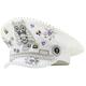 oueyfer Bejeweled Captain Hat Heavy Crystal Hat Surprise Gift For Girl Boys Headwear Hat For Carnivals Music Festival Hat Women Bulk