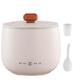 ZORZA 1.8L Rice Cooker Small, Mini Electric Rice Cooker with Non-Stick,Mini Rice Cooker for 1-2 People, 4 Multicooker Functions to Make Rice, Soup, Porridge,Shabu Shabu,pink,1.8L