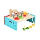 Sharplace Mini Wooden Work Bench for Kids Repair Workbench Creative Construction Toy, Wooden Tool Workbench Set for Kids Birthday Gifts