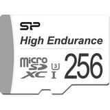 Silicon Power 256GB High Endurance UHS-I microSDXC Memory Card with SD Adapter SP256GBSTXDV3V1HAD