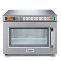 Panasonic NE-1853 Commercial Microwave, with Programmable Touch Pads and 15 Power Levels - 1800W - Silver