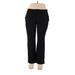 Lee Casual Pants - High Rise: Black Bottoms - Women's Size 16