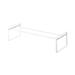 Yamazaki Home Adjustable Shoe Rack, Steel, Expandable, Stackable Metal in White | 6.89 H x 27.25 W x 9.84 D in | Wayfair 7209S2