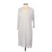 Michael Stars Casual Dress - Shift: White Print Dresses