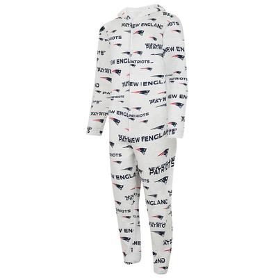 NFL Unisex Docket Union Suit (Size XXXL) New England Patriots, Polyester,Spandex