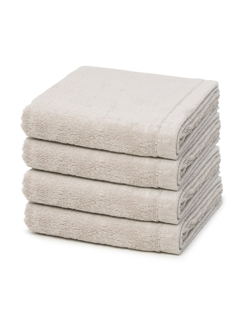 Cawö Handtuchset 4-teilig Damen beige, ONE SIZE Image
