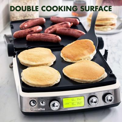 GreenPan Elite Healthy Ceramic Nontstick Multi Grill, Griddle, & Waffle Maker